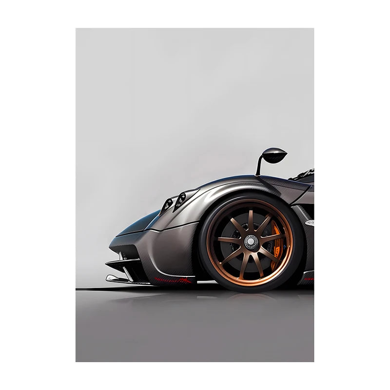Supercar Posters Performance Cars Print Famous Cars Canvas Painting Car Wall Art Pictures for Boys Room Home Decoration