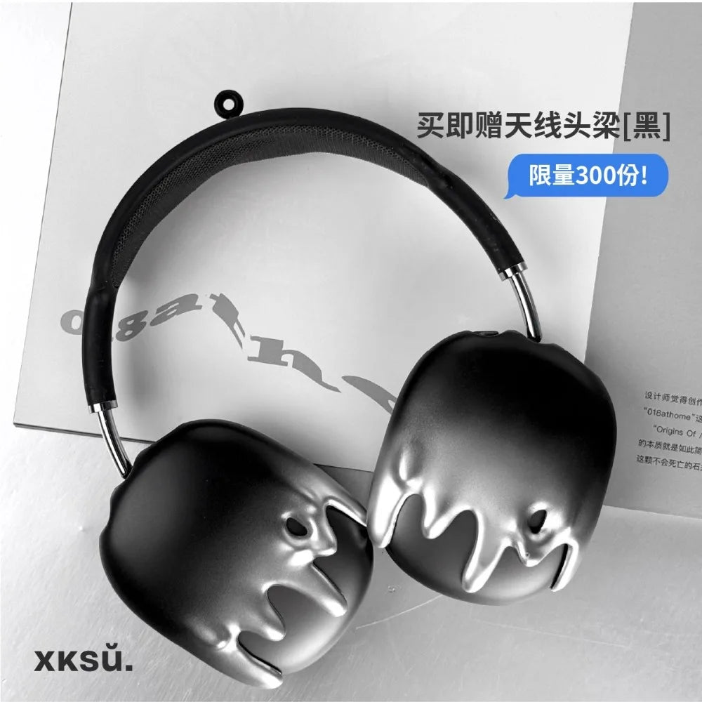 Gradient Case for Airpods Max Case Cover Transparent Creative Headphone Decoration for Airpods Max2 Headphone Case Accessory Y2k