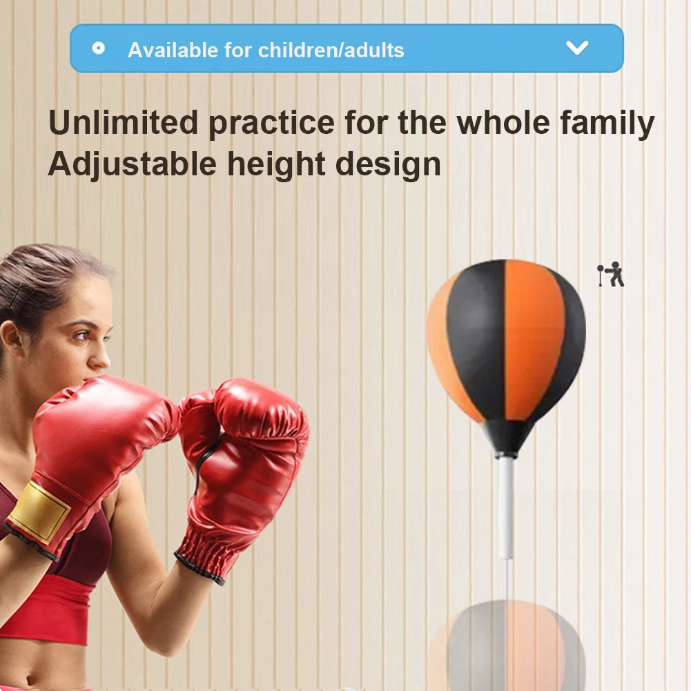 Adjustable Height Quick Reaction Training Ball