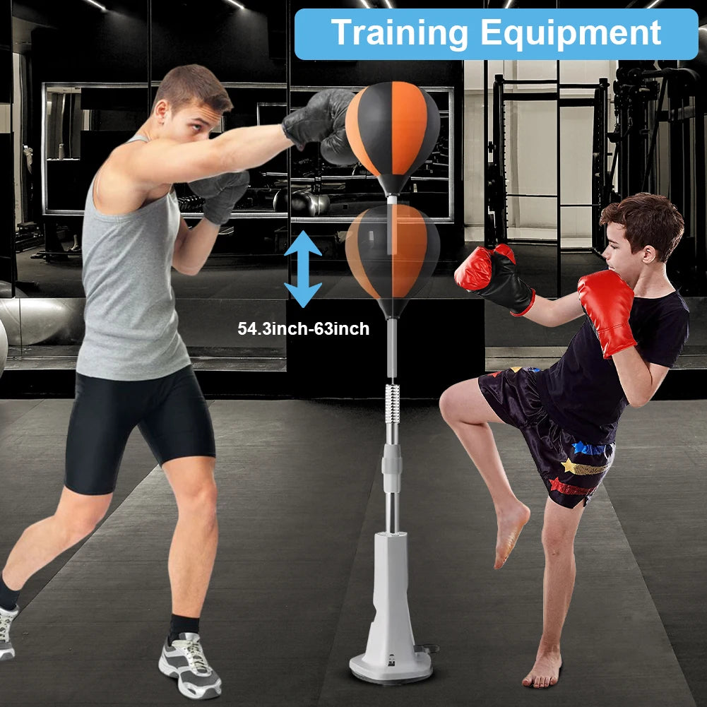 Adjustable Height Quick Reaction Training Ball