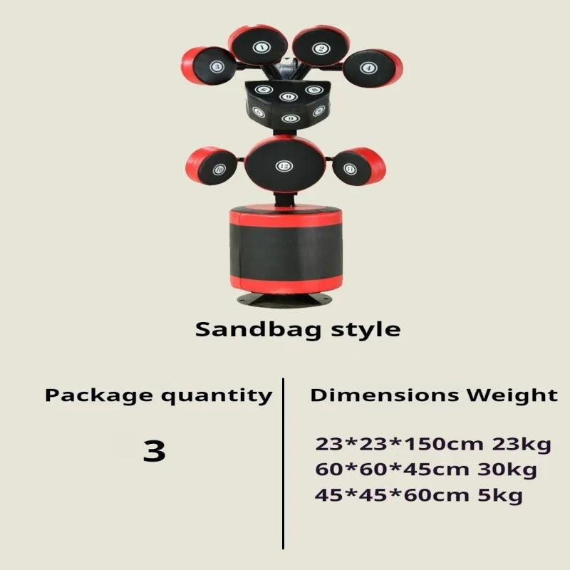 Boxing combination target standing sandbag
