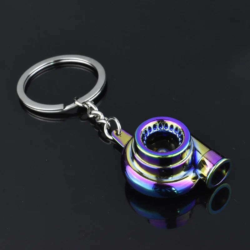 Tuning Keychain Car Modification Cylinder Head Engine Gasket Model Keychain Key Ring DIY Key Chain For F1 Racing Fans Gifts 1Pcs