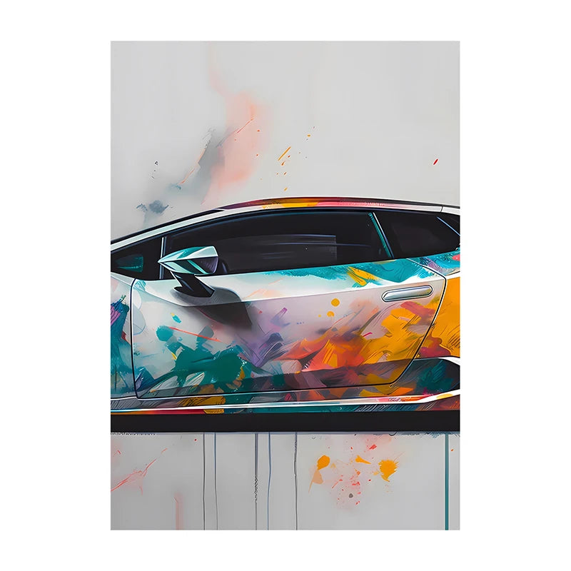 Supercar Posters Performance Cars Print Famous Cars Canvas Painting Car Wall Art Pictures for Boys Room Home Decoration