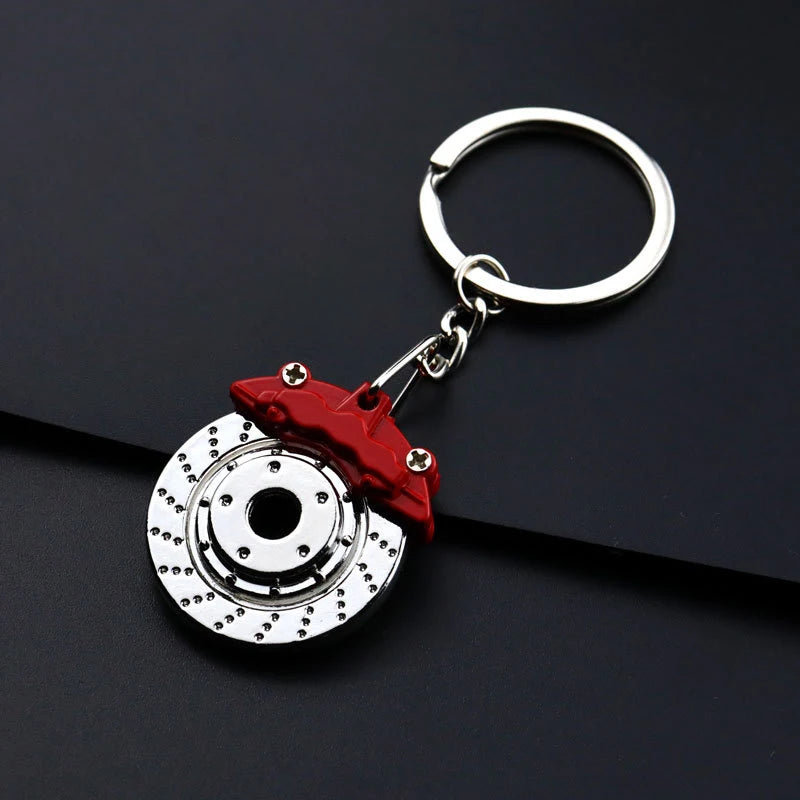 Tuning Keychain Car Modification Cylinder Head Engine Gasket Model Keychain Key Ring DIY Key Chain For F1 Racing Fans Gifts 1Pcs