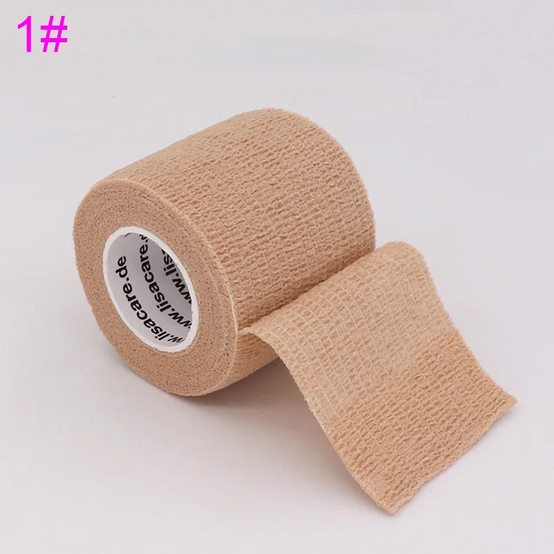 18 Colors Colorful Athletic Wrap Tape Self Adhesive Elastic Bandage Bands Sports Protector For Knee Finger Ankle Palm Pet