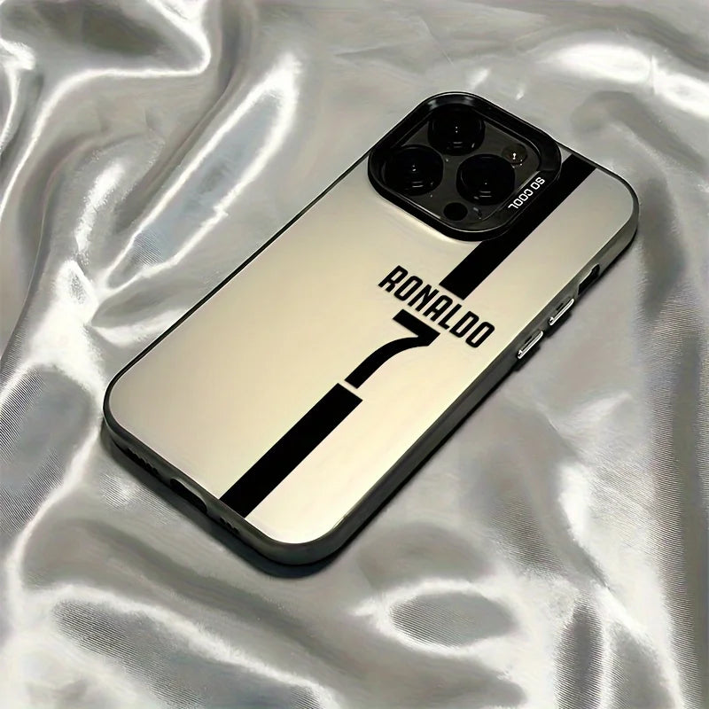 CR7 Ronaldo Case for iPhone 17 16 15 14 13 12 11 Pro/ Max/Plus Anti-fall and Shock Protection Rear Cover