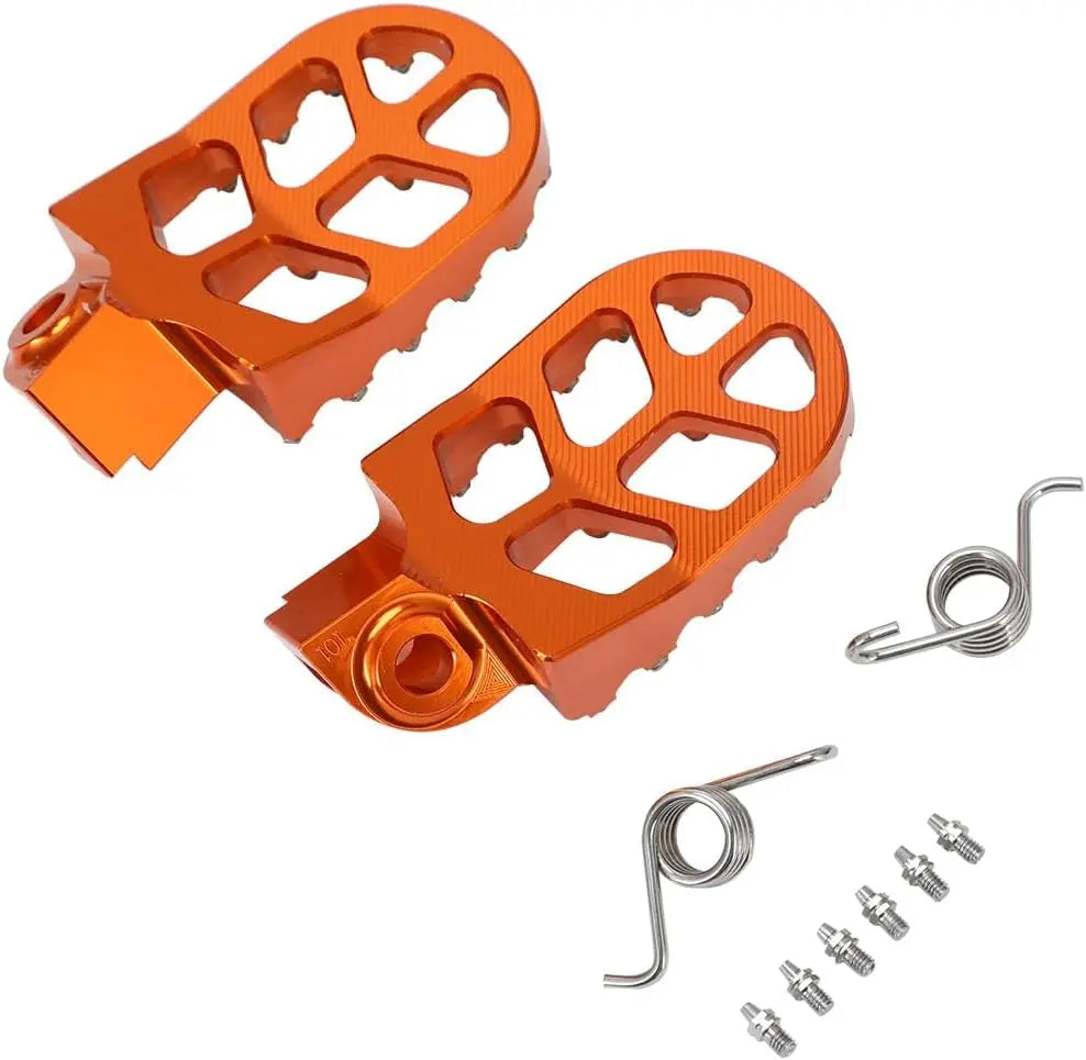 Footpeg Rests Motorcycle For KTM SX SXF EXC EXCF XCF XCW XCFW MC RR FS 65 85 125 150 250 300 350 400 Electric Dirt Bike Pedals