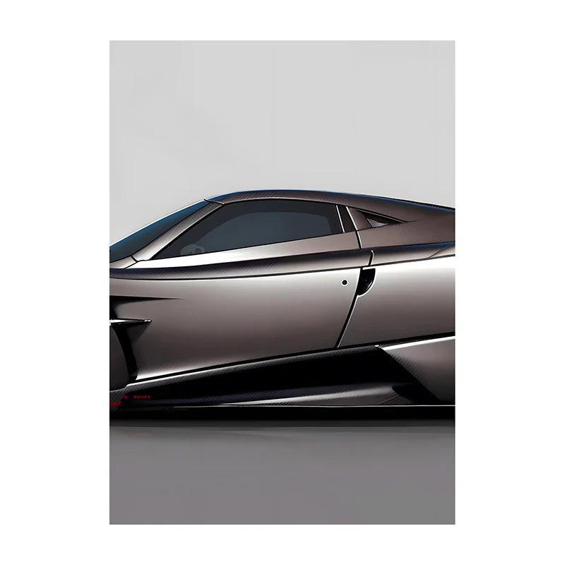 Supercar Posters Performance Cars Print Famous Cars Canvas Painting Car Wall Art Pictures for Boys Room Home Decoration