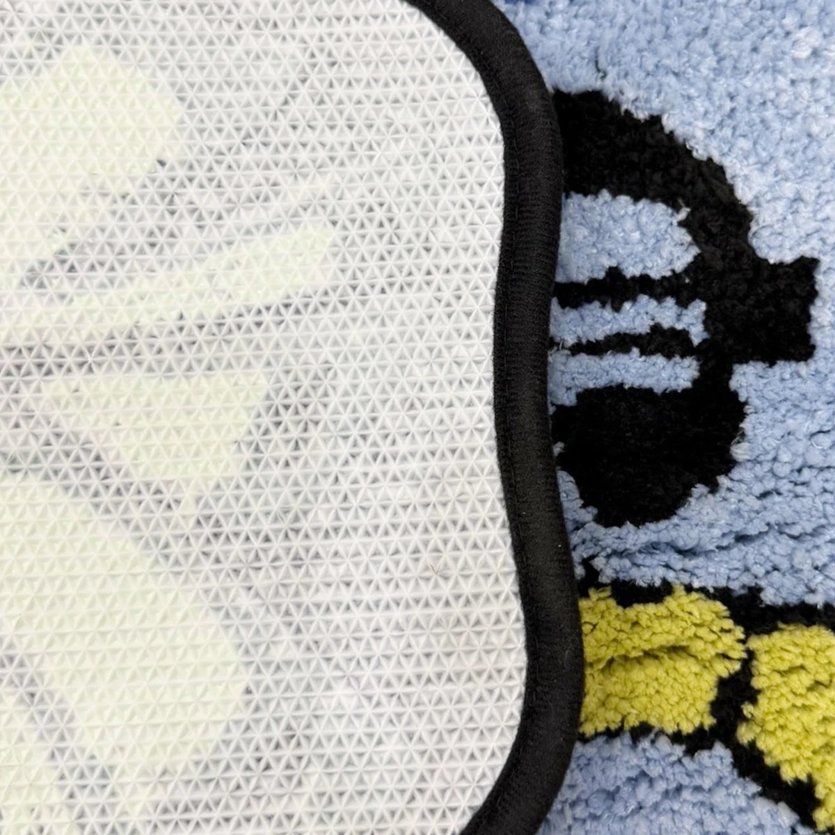 Blue Money Bag Tufted Rug Gift Home Decor