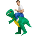 Purim Anime Fancy Mascot Dinosaur Inflatable Costume Christmas Halloween Cosplay Costumes Dress T-rex Suit for Adult Man Woman