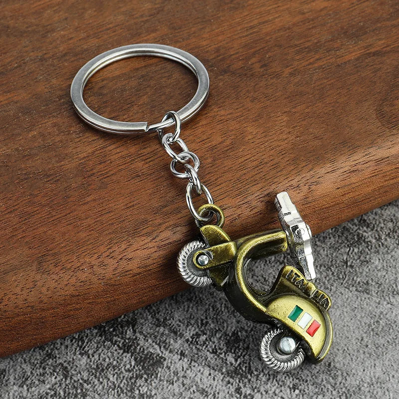 Tuning Keychain Car Modification Cylinder Head Engine Gasket Model Keychain Key Ring DIY Key Chain For F1 Racing Fans Gifts 1Pcs