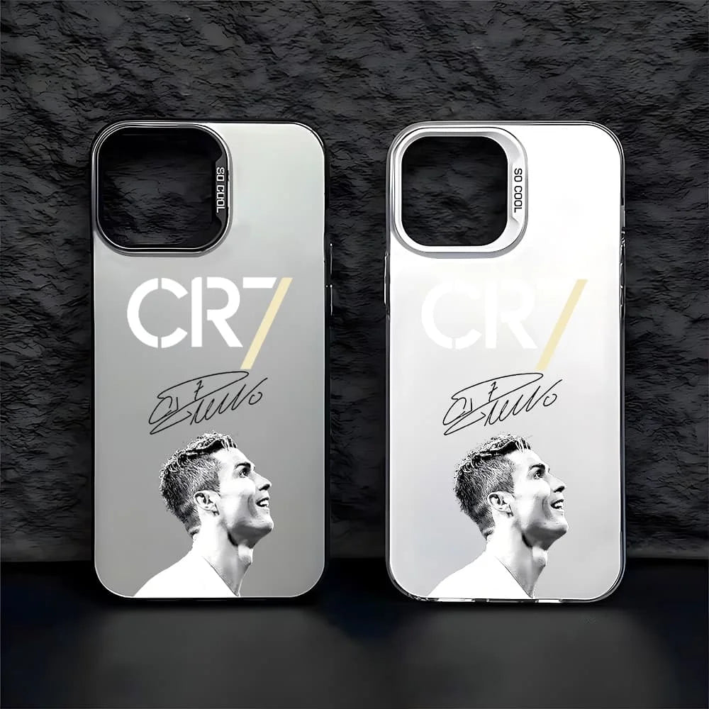 Football Star CR7 Phone Case For iPhone 17 16 13 11 15 14 12 Pro Max XS XR X 16 Plus 16E SE 11 15 Pro 12 13 Pro Matte Cover﻿