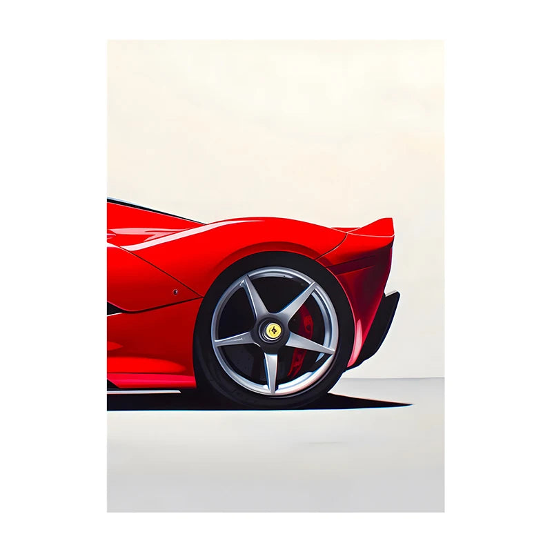 Supercar Posters Performance Cars Print Famous Cars Canvas Painting Car Wall Art Pictures for Boys Room Home Decoration