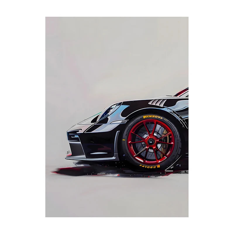 Supercar Posters Performance Cars Print Famous Cars Canvas Painting Car Wall Art Pictures for Boys Room Home Decoration