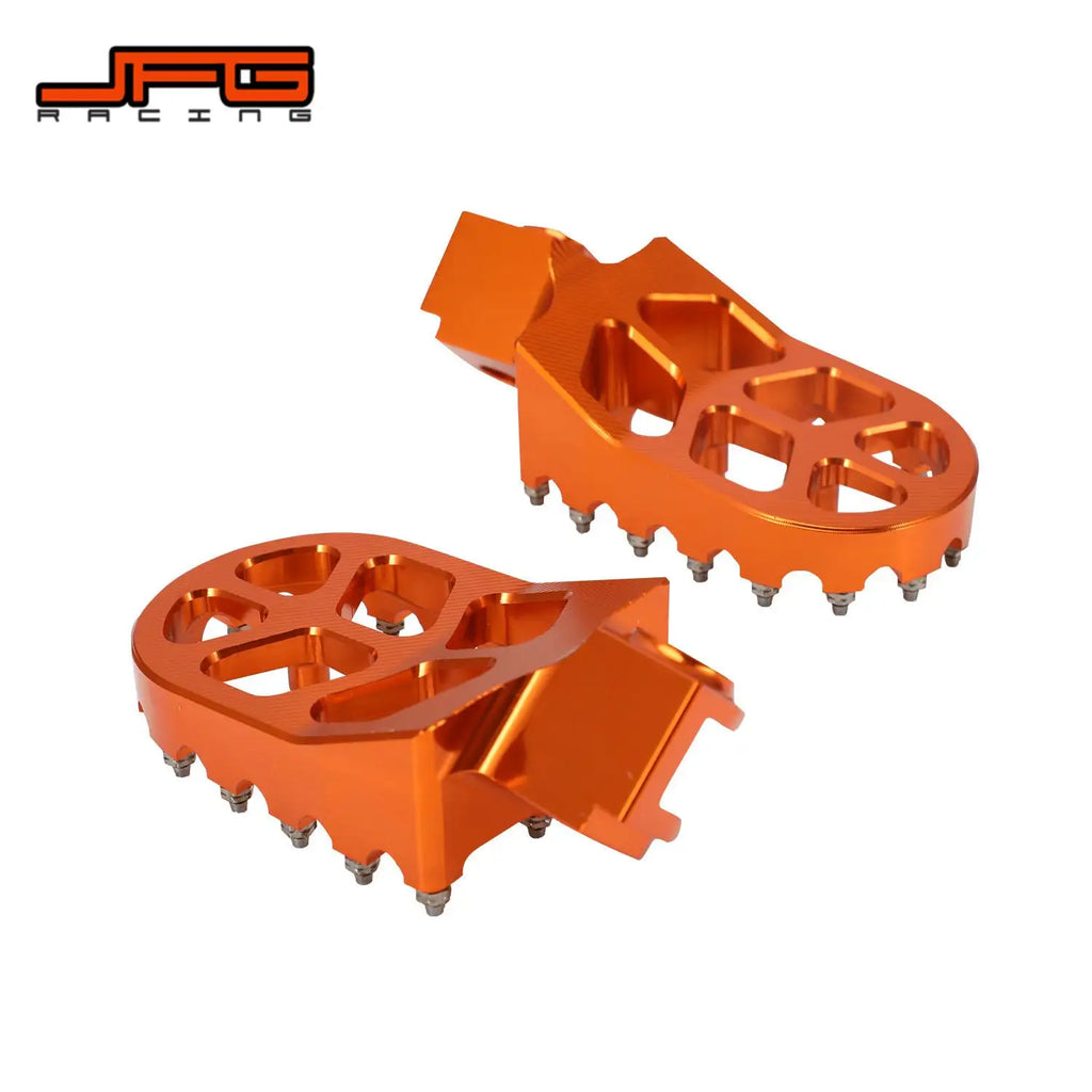 Footpeg Rests Motorcycle For KTM SX SXF EXC EXCF XCF XCW XCFW MC RR FS 65 85 125 150 250 300 350 400 Electric Dirt Bike Pedals