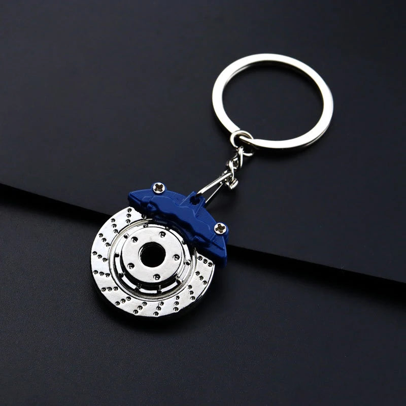 Tuning Keychain Car Modification Cylinder Head Engine Gasket Model Keychain Key Ring DIY Key Chain For F1 Racing Fans Gifts 1Pcs