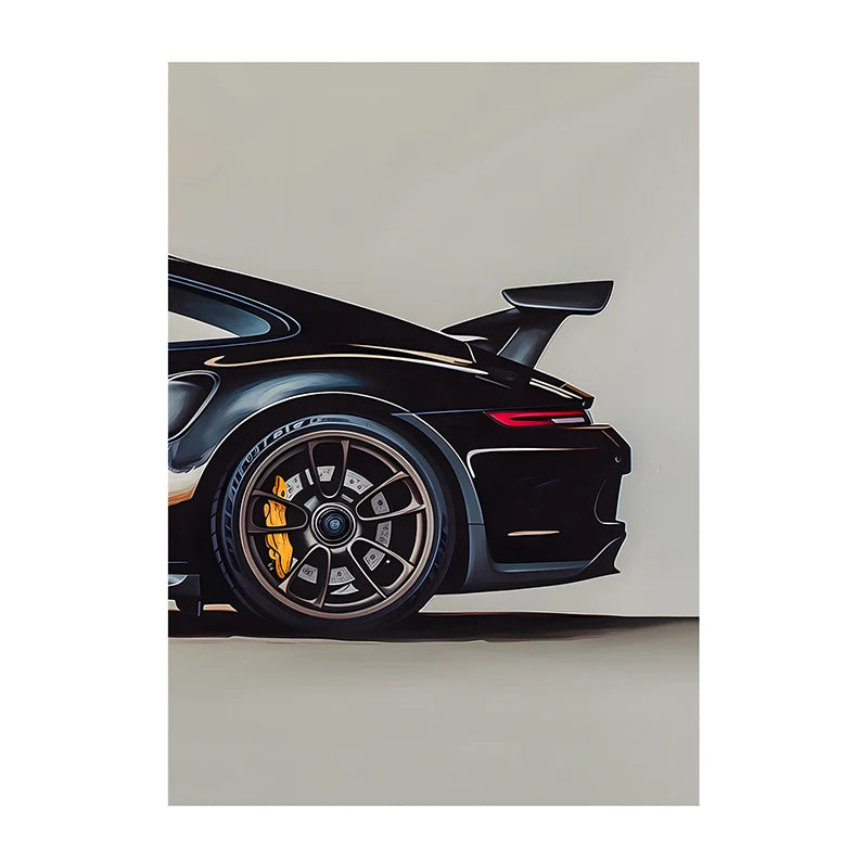 Supercar Posters Performance Cars Print Famous Cars Canvas Painting Car Wall Art Pictures for Boys Room Home Decoration