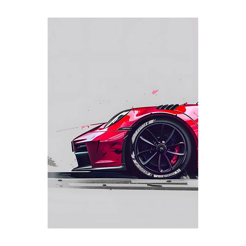 Supercar Posters Performance Cars Print Famous Cars Canvas Painting Car Wall Art Pictures for Boys Room Home Decoration