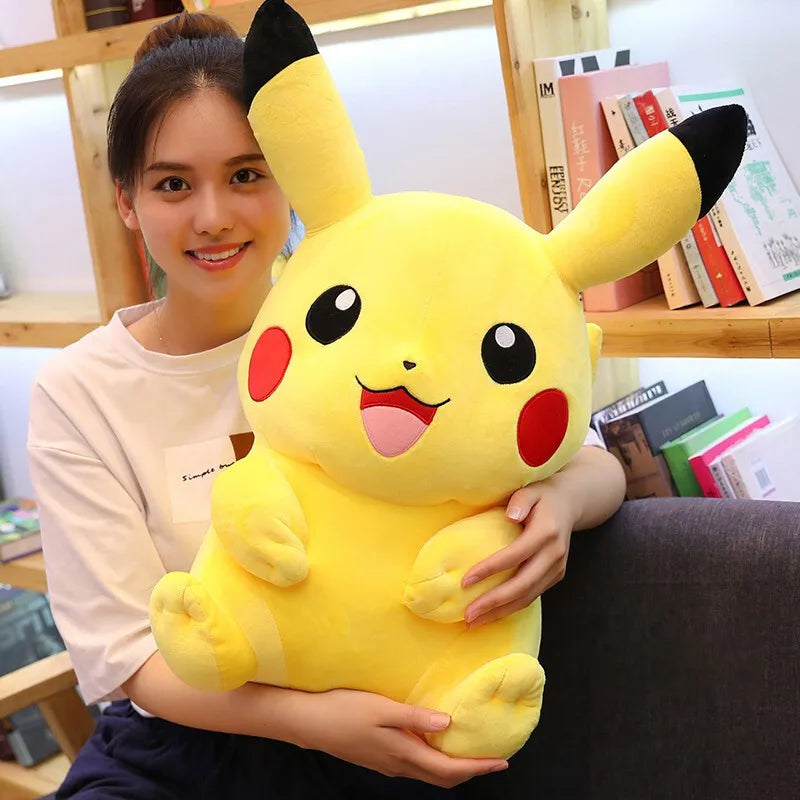 Pokemon Pikachu Plush Toy Cartoon & Cute Anime Children's Toy Stuffed Doll Valentine's Day Gift Home Decoration